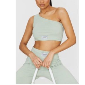 PLT Crop Top and Legging Set